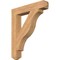 Ekena Millwork Funston Craftsman Smooth Bracket, Western Red Cedar, 5 1/2"W x 34"D x 40"H BKT06X34X40FST04SWR - alternate 1